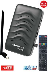 Astra Falcon Çanaksız Tv Full Hd Akıllı Kumanda Sinema Paketili Uydu Alıcısı Wifi Anten Hedi ürün fotoğrafı