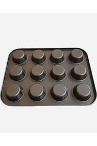 12’li Muffin Kek Kalıbı – Dayanıklı, Çok Amaçlı Fırın Kalıbı ürün fotoğrafı