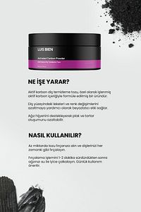 Diş Beyazlatma Seti | Aktif Karbonlu | Çay, Kahve ve Sigara Lekesi Karşıtı | Plak Önleyici ürün fotoğrafı