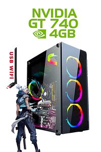 N90x (GTA 5) I7-860,16gb Ram,256gb Ssd,4gb Gt740 Ekran Kartı,24"curved Oyuncu Masaüstü Bilgisayar ürün fotoğrafı