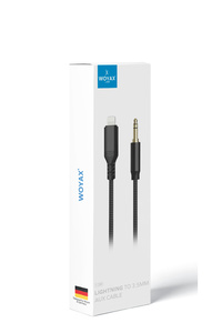 By Deji Iphone Uyumlu Lightning To 3.5mm Aux Ses Kablosu Lightning Stereo Destekli 1.2m ürün fotoğrafı
