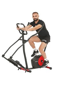 2'si 1 Arada Nabız Ölçer Kondisyon Bisikleti - Egzersiz Aleti - Eliptik Bisiklet - Kondisyon Aleti ürün fotoğrafı