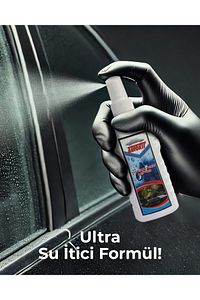 Nano Yağmur Kaydırıcı Cam Yüzey Seramik Kaplama Spreyi 200 ml Su Itici ürün fotoğrafı