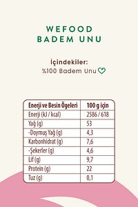 Glutensiz Badem Unu 250 gr 2'li ürün fotoğrafı
