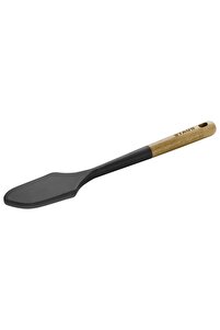 Hamur Sıyırıcı Silikon 30 Cm Siyah ürün fotoğrafı
