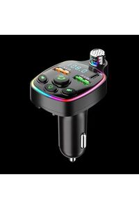 Bluetooth Araç Kiti Araç Fm Transmitter USB Type-C MP3 SD Kart Flash Için Uygun PD Çakmaklık Girişli ürün fotoğrafı
