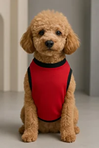 Yeni Sezon Köpek Ve Kedi Kıyafeti - Kırmızı Beni Siz Delirttiniz ürün fotoğrafı