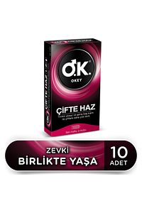 Prezervatif 10 Adet - Çifte Haz ürün fotoğrafı
