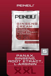 Erkeklere Özel Ginseng Cream Panaxlı Root Etract L- Argının Xxl Krem 5'li 25 ml ürün fotoğrafı
