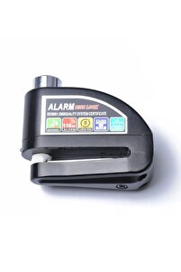 110 Db Siyah Motosiklet Alarmlı Disk Kilidi Hatırlatma Kablolu (SARI-SİYAH-YEŞİL-MAVİ-GRİ RENK) ürün fotoğrafı