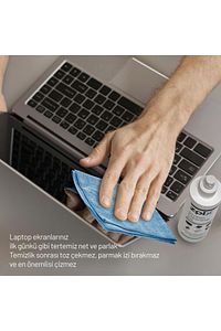 Ekran Temizleme Seti 250ml (MİKROFİBER BEZ) Lcd, Led, Tv Ekran, Laptop, Bilgisayar, Telefon ürün fotoğrafı