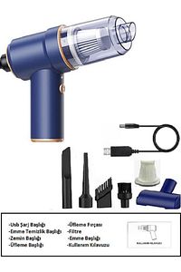 St-6638c 12000pa Çok Fonksiyonlu Vakumlu Araç Süpürgesi ürün fotoğrafı