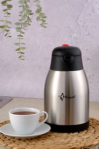 2 Litre Çelik Soğuk Sıcak Su Ve Çay Termosu - 1200p ürün fotoğrafı