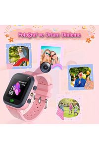 Onkatech Gw600 Suya Dayanıklı Akıllı Çocuk Takip Saati ürün fotoğrafı