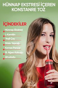 Hünnap Ekstresi İçeren Konsantre Toz ürün fotoğrafı