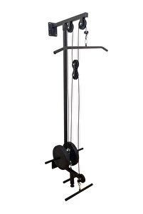 Duvar Tipi Lat Machine Pro Cable Crossover Lat & Row Çalışma Istasyonu Tugla Için Uyumludur ürün fotoğrafı