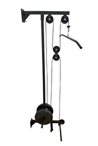 Duvar Tipi Lat Machine Pro Cable Crossover Lat & Row Çalışma Istasyonu Tugla Için Uyumludur ürün fotoğrafı