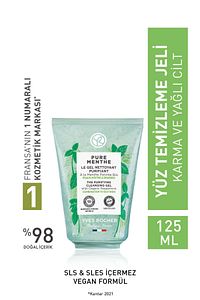 Karma-Yağlı-Akne/Sivilce Eğilimli Cilt, Arındırıcı, Prebiyotik Yüz Yıkama Jeli-Pure Menthe-125ml ürün fotoğrafı