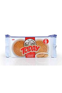 Today Caramel Waffle 132 Gr. 6lı (1 Paket) ürün fotoğrafı