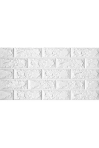 70x38 Cm(0,27M2)kendinden Yapışkanlı 3d Esnek Duvar Kağıdı Paneli ürün fotoğrafı