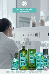Arındırıcı Şampuan - Yağlı Saçlar / Pure Detox - SLS,SLES içermez , Vegan -300ml ürün fotoğrafı