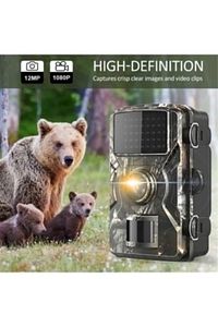 Fotokapan Kamera 12mp 1080p Doğa Ve Outdoor Gece Görüşlü Kamera Su Geçirmez ürün fotoğrafı