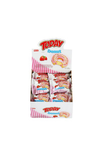Today Donut Kek Çilekli 35 Gr. 24 Adet (1 KUTU) ürün fotoğrafı