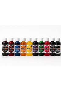 Gıda Boyası Seti 10 Adet 10 Renk 50 Ml X 10 Adet Toplam 500 Ml Su Bazlı Sıvı Gıda Boyaları ürün fotoğrafı