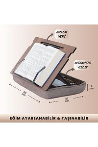 Minderli Kitap Okuma Standı Ayarlanabilir Çizim Standı Laptop Sehpası Çalışma Sehpası ürün fotoğrafı