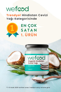 Organik Hindistan Cevizi Yağı 150 ml (Soğuk Sıkım) ürün fotoğrafı