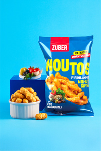 Noutos Fırınlanmış Nohut Cipsi Ege Baharatlı 55g X 12 Paket ürün fotoğrafı