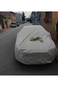 Sedan Uyumlu Araba Brandası, Güneş Brandası,oto Branda Ham Bez Pamuklu Kumaş ürün fotoğrafı