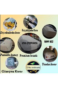 Sedan Uyumlu Araba Brandası, Güneş Brandası,oto Branda Ham Bez Pamuklu Kumaş ürün fotoğrafı