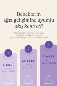 NaturalWave® 2'li Biberon Emziği Hızlı Akışlı (6 Ay+) ürün fotoğrafı