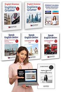 Ingilizce Eğitim Seti, Ingilizce Kitap, Gramer 4000 Kelime Öğrenme 300 Video, Yds, Yökdil Toefl, Lgs ürün fotoğrafı
