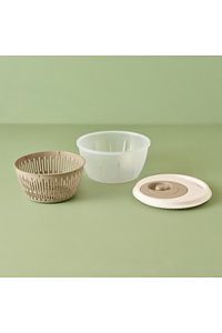 Adapt Salata Kurutucu Bej (25,6x25,6x14,2 cm) ürün fotoğrafı