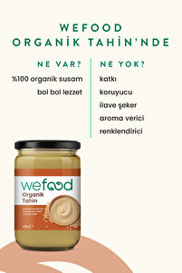Organik Tahin 600 Gr ürün fotoğrafı