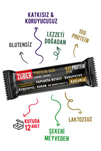 Kakaolu Protein Bar 40gr X 12 Adet ürün fotoğrafı