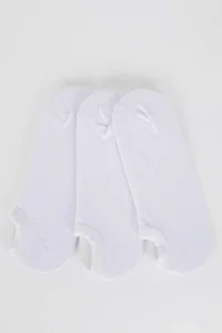 Kadın Pamuklu 3'lü Sneaker Çorap K5974AZNS ürün fotoğrafı