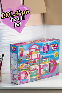 Lola'nın Tatil Ev Seti Lola'nın Tatil Evi Eğitici Oyuncaklar Evcilik Oyuncaklar Kız Çocuk Oyuncaklar ürün fotoğrafı