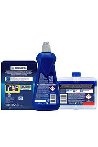 Temizlik ve Bakım Seti ( Parlatıcı 400 ml + Makine Temizleyici Sıvı 250 ml + Tuz 550 g) x 2 ürün fotoğrafı