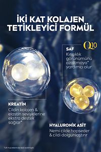Q10 Kırışıklık Karşıtı Göz Bakım Kremi 15ml, Şişkinlik,Koyu Halka Görünümü,Hyaluronik Asit,Kreatin ürün fotoğrafı