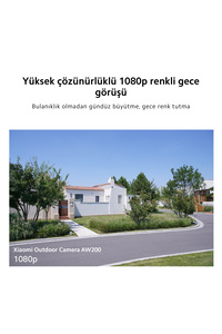 Outdoor Camera AW200 - Akıllı Kamera (Xiaomi Türkiye Garantili) ürün fotoğrafı