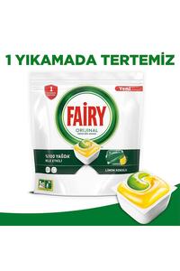 Hepsi Bir Arada 60 Yıkama Bulaşık Makinesi Deterjanı Kapsülü Limon Kokulu ürün fotoğrafı
