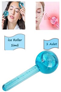 Ice Globe Buz Küresi Soğuk Terapi Topu , Buz Masaj Topu Simli ürün fotoğrafı