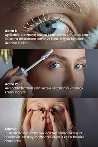 Kaş Kirpik Maskesi 9.5ml - Su Bazlı Parlatıcı Nemlendirici Onarıcı Vegan (%1 KERATİN – BİOTİN) ürün fotoğrafı