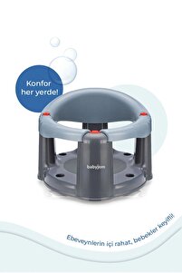 Önden Açılır Banyo&mama Oturağı Gri ürün fotoğrafı