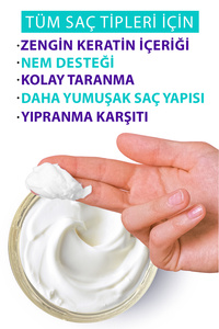 Güçlendirici Onarıcı Keratin Saç Maskesi 190 ml ürün fotoğrafı