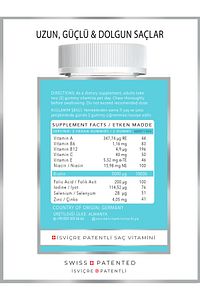 Hair Isviçre Patentli Saç Vitamini - 60 Gummy ürün fotoğrafı