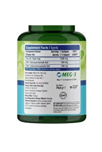 Omega 3 1000 Mg 60 Kapsül - Aromasız. ürün fotoğrafı